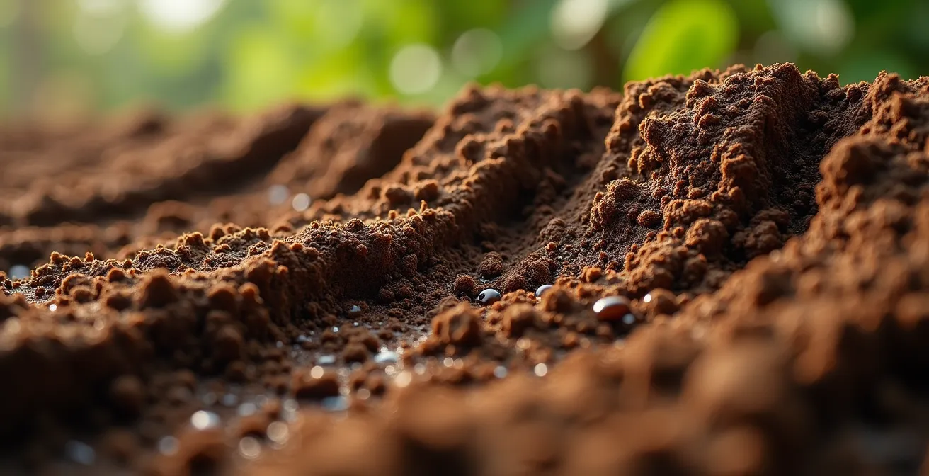 Comparación visual del perfil del suelo en tres años de transición a siembra directa